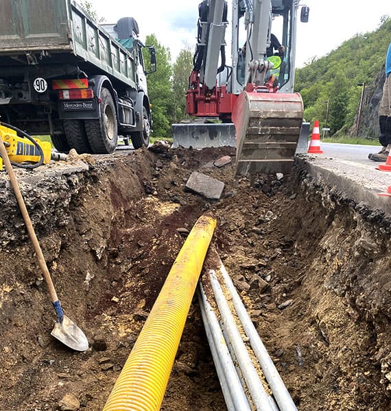 Chevalier TP : installation et remplacement canalisations en Haute-Loire, Puy-de-D&ocirc;me & Cantal