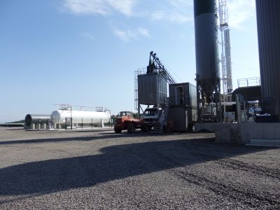 Centrale d’enrobage et plateforme industrielle dédiée aux travaux routiers